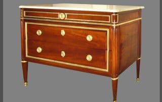 Commode-epoque-18-siecle-estampille-Saunier