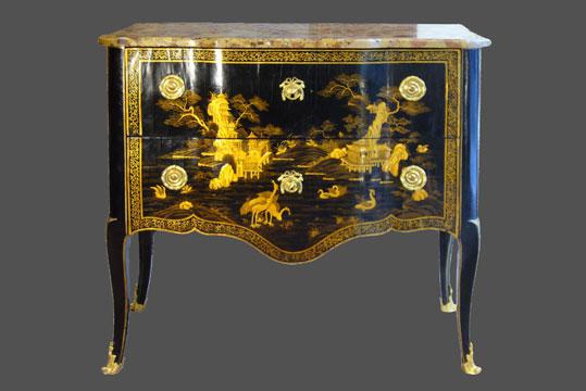 Commode-vernis-martin-estampille-guignard