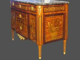 Commode-ebeniste-estampille-Lapie