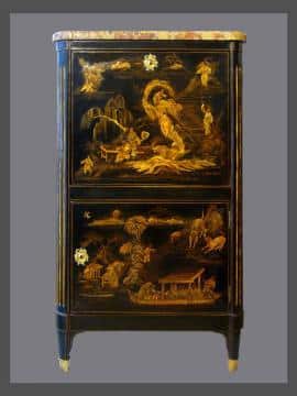 Secretaire-estampille-Hericourt-rigot-antiquaires